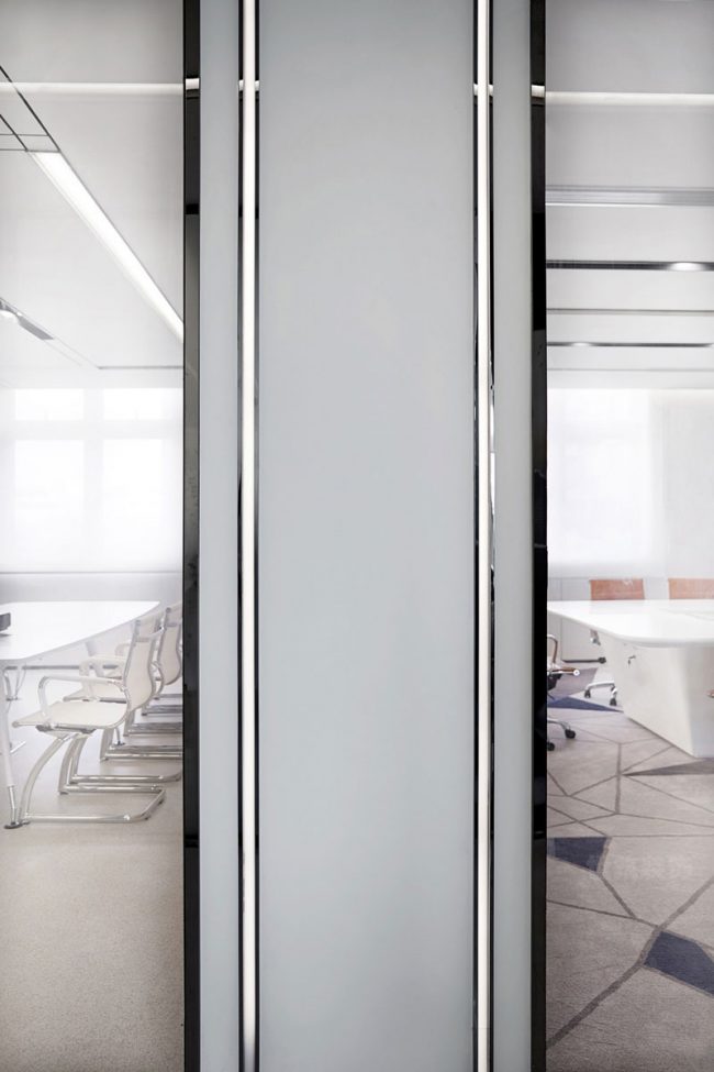 现代风格办公室立面装饰设计图