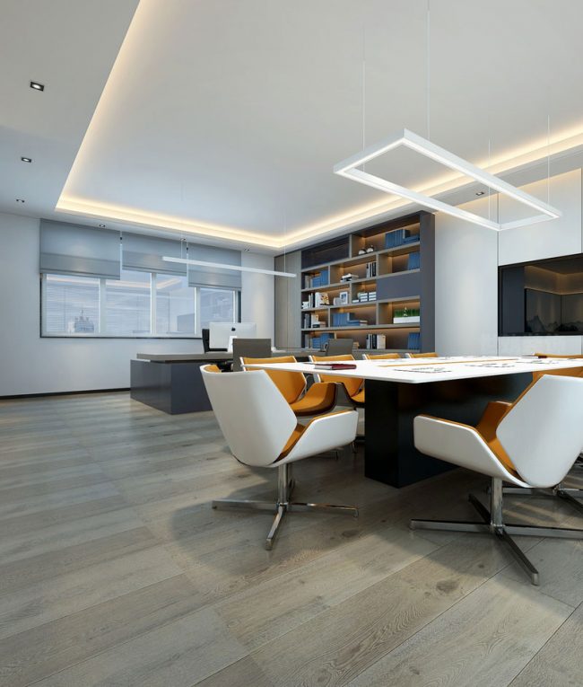 现代风格办公室洽谈区位置装修图