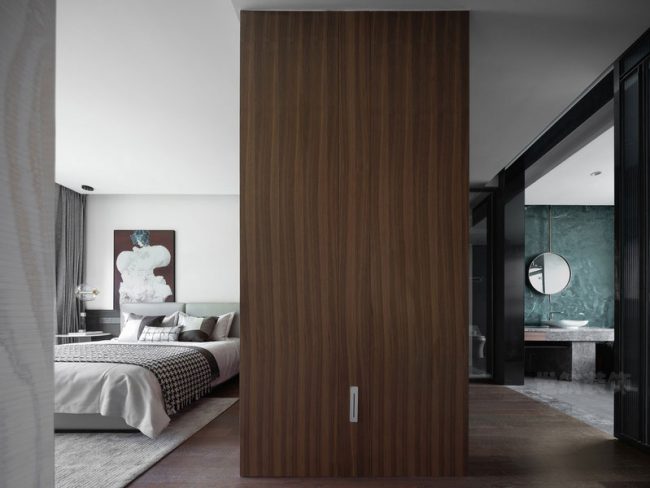 现代风格家居场景主人套房装修图