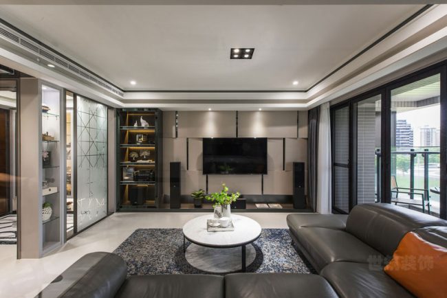 现代风格家居空间客厅场景装修图