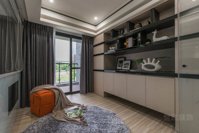 现代风格家居样板间多功能室装修图