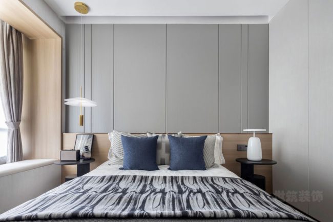 现代风格家居样板间主卧装修图
