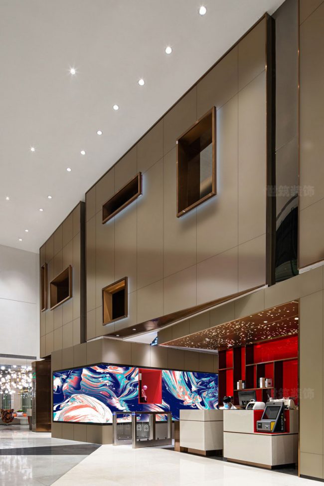 现代风格咖啡厅公共空间装修图