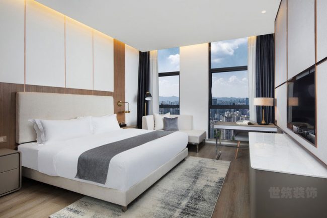 现代风格商务酒店装修图