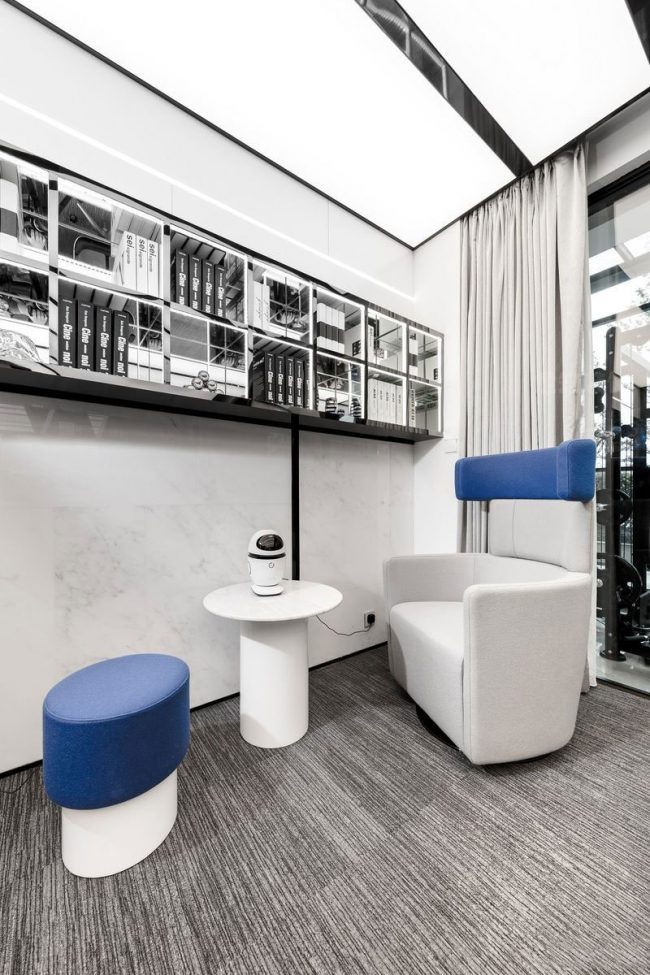 现代风格样板间休闲区空间装修图