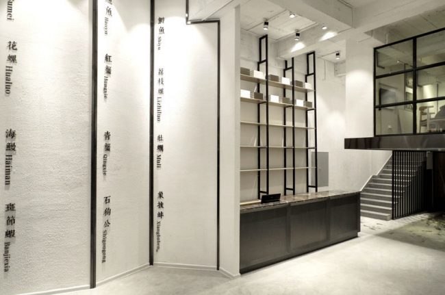 现代工业风办公室前厅装修图