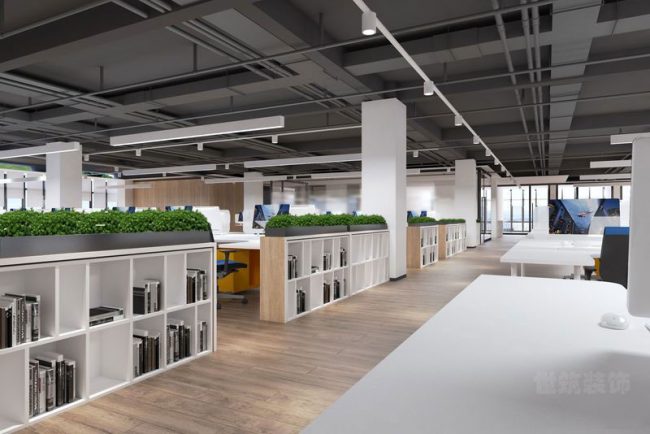 现代工业风办公室事务区效果图