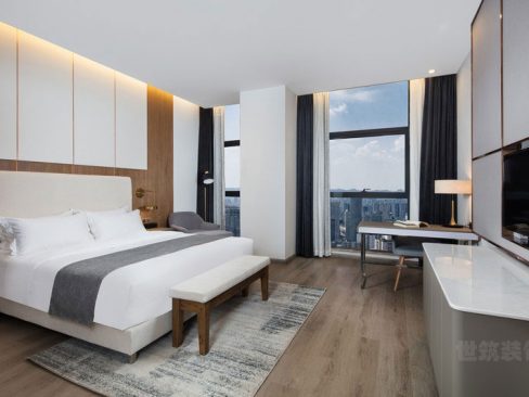 现代简约的酒店客房设计