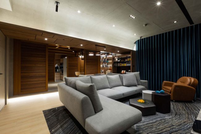 现代简约风格家居客厅装修图