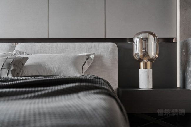 现代轻奢样板间客房空间装修图