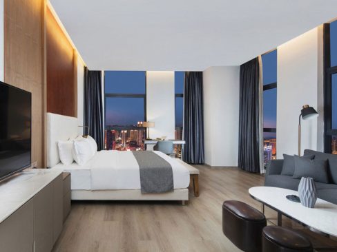 现代时尚的酒店客房设计