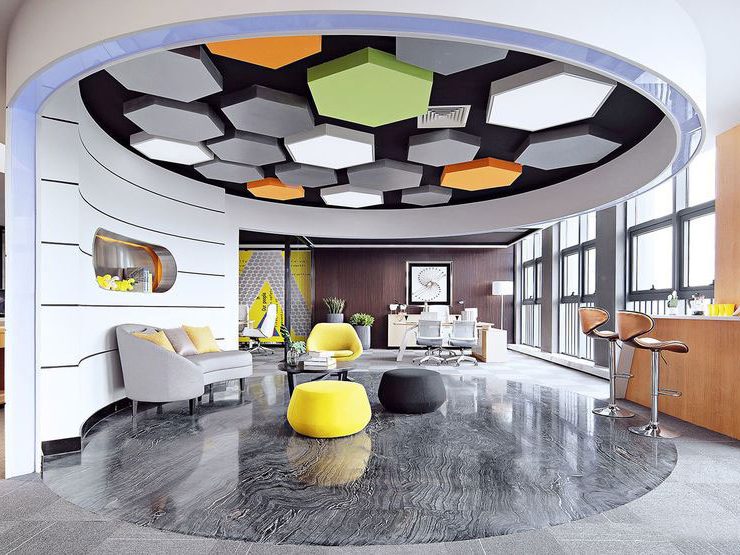 休息区顶面设计图