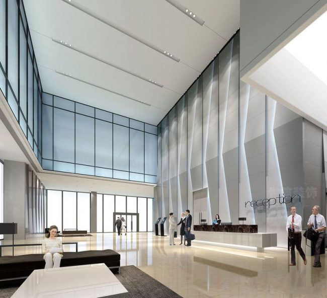 写字楼大厅设计方案