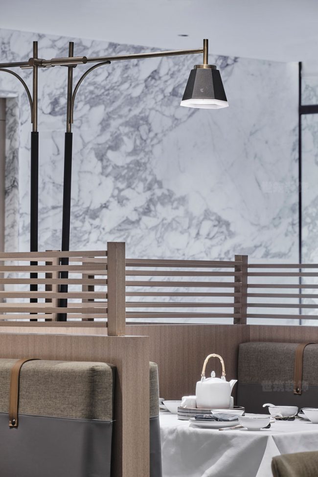 新中式餐厅场景用餐空间装修图