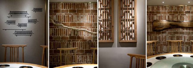 新中式餐厅空间包房区域装修图