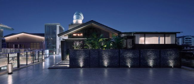 新中式餐厅门头外立面设计图