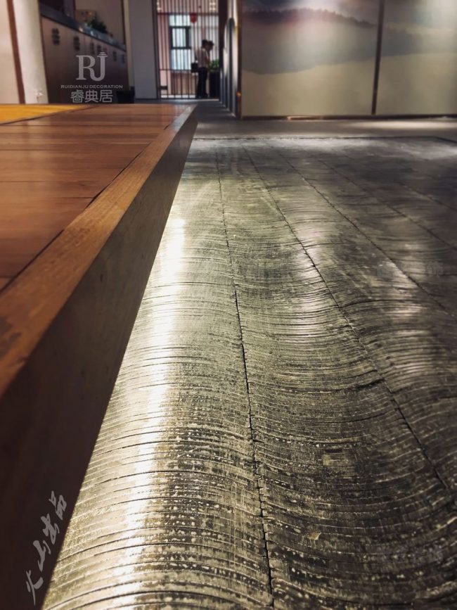 新中式风格办公室前厅场景装修图