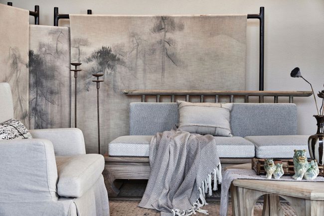 新中式风格民宿套间装修图