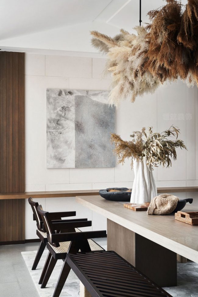 新中式家居餐厅装修图