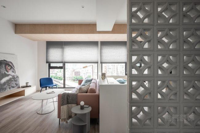 新中式极简风家居客厅区域装修图