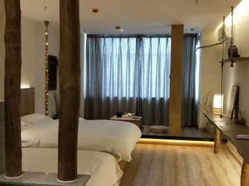 新中式民宿客房设计图