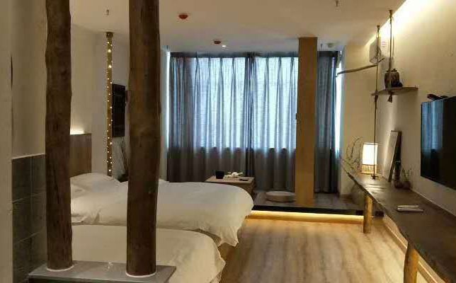 新中式民宿客房设计图