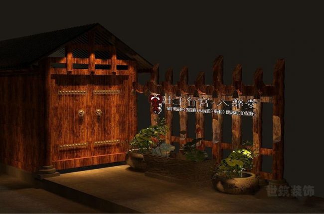 新中式庭院外观装修图