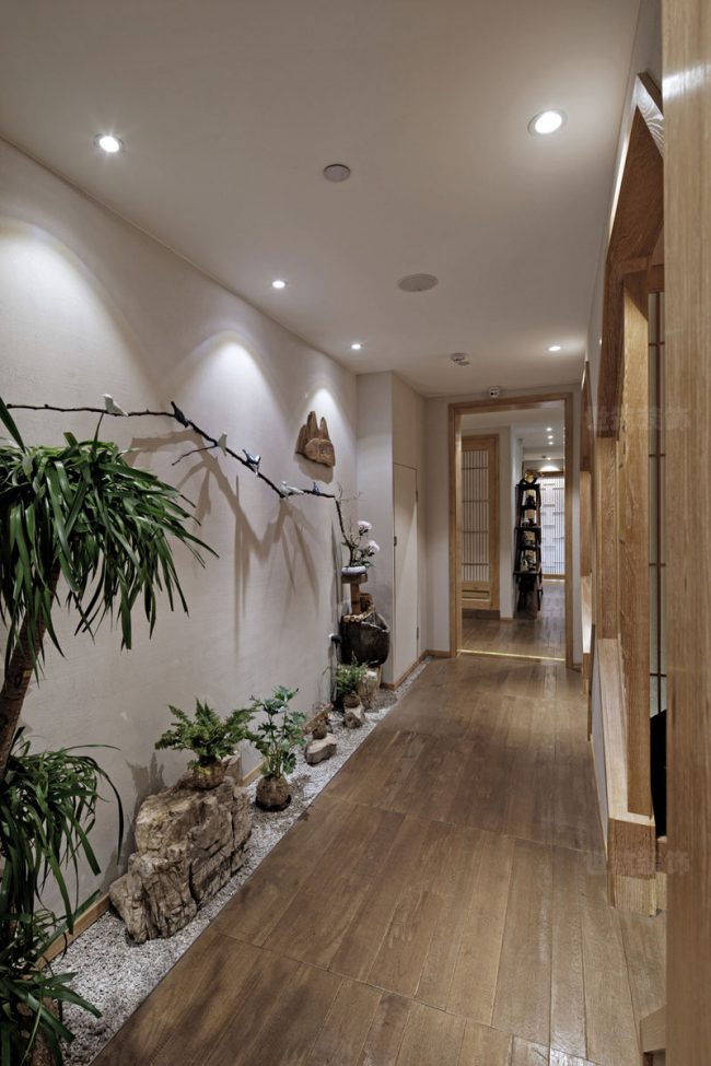 走廊景观设计效果图