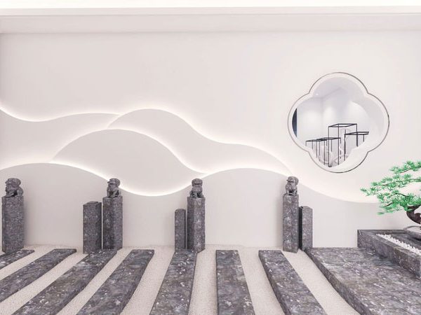 中式背景墙的装饰设计