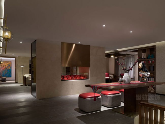 中式茶室设计效果