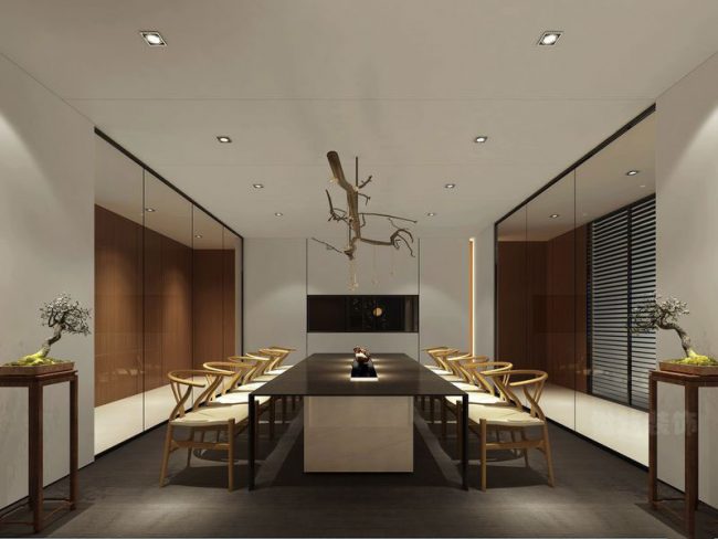 中式的会议室设计方案