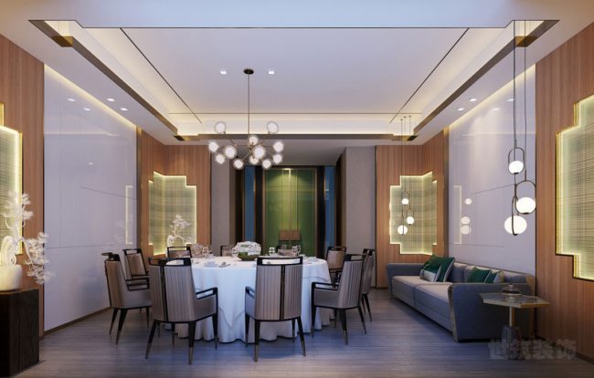 中式风格的餐厅设计方案