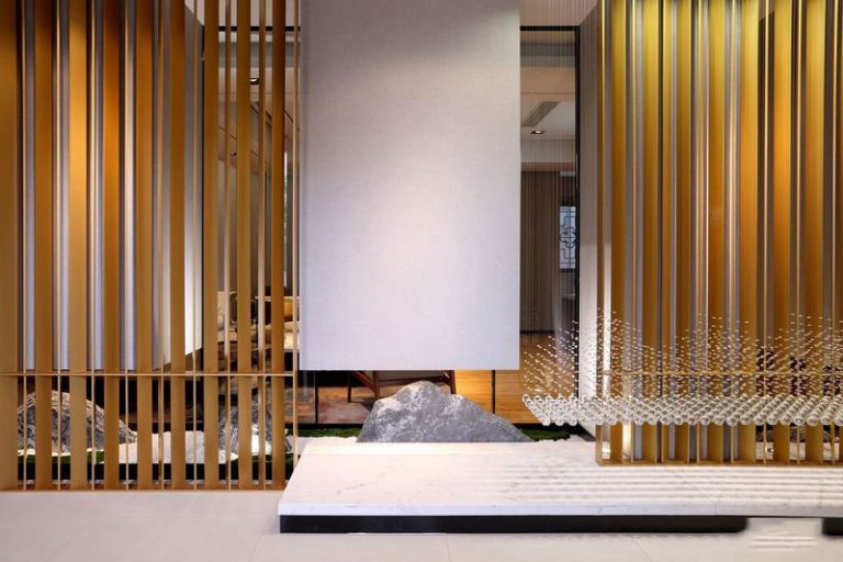 昆明未来新城新中式办公室装修案例景观效果图