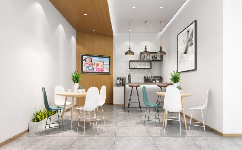 昆明盘龙区简约风培训中心设计装修洽谈区效果图 昆明盘龙区简约风培训中心设计装修洽谈区效果图