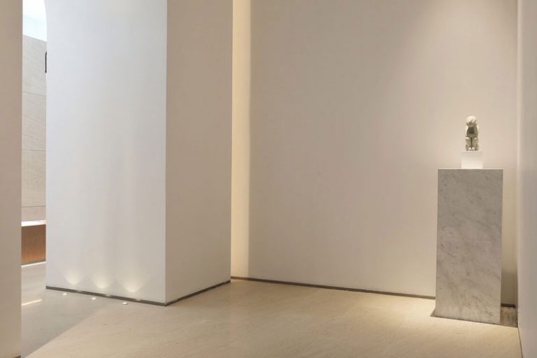 昆明五华区极简风格办公室装修设计图过道效果图