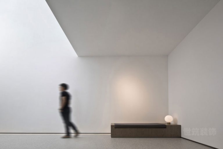 昆明西山区极简风格办公室装修设计图等候区效果图