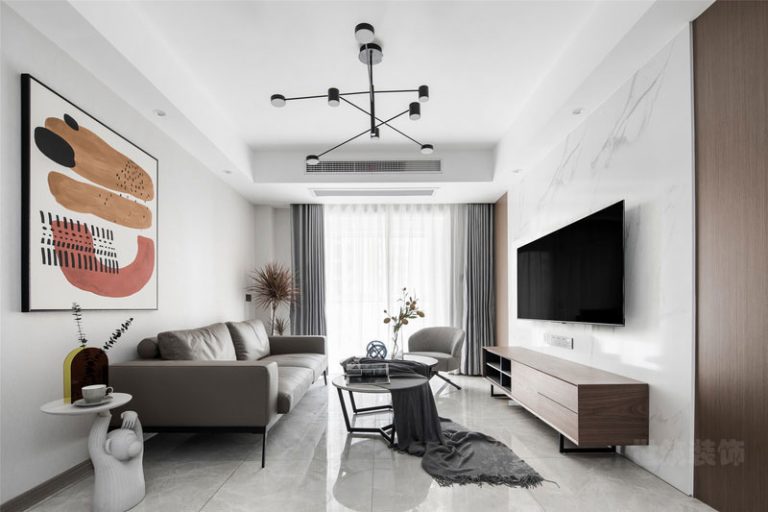 云南迪庆简约风格家居装修客厅效果图