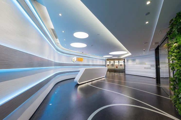 昆明盘龙区直播室装修设计前厅效果图