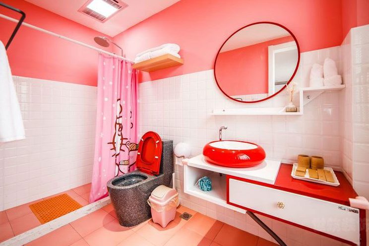 昆明晋宁区中式简约风二手房旧房装修洗手间效果图