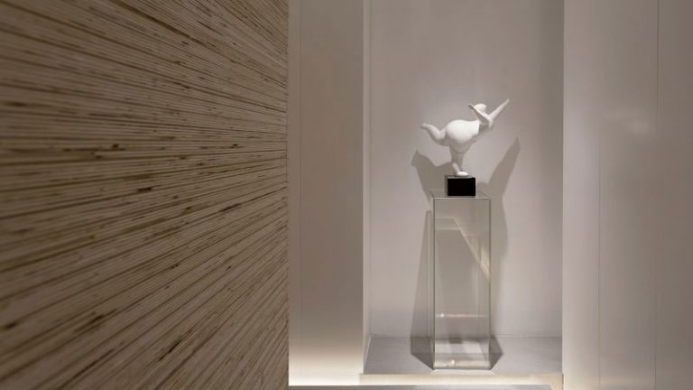 简约现代办公室装修过道效果图