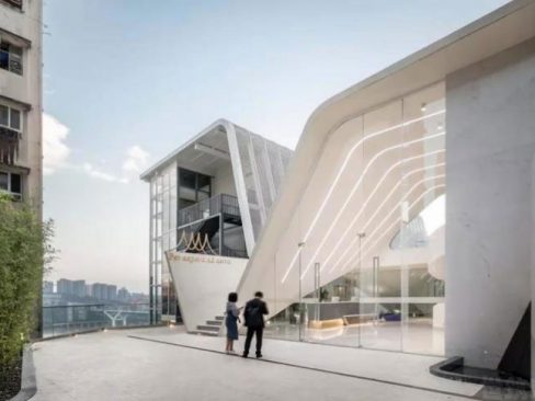 昆明五华区现代风格酒店装修改造设计效果外观设计