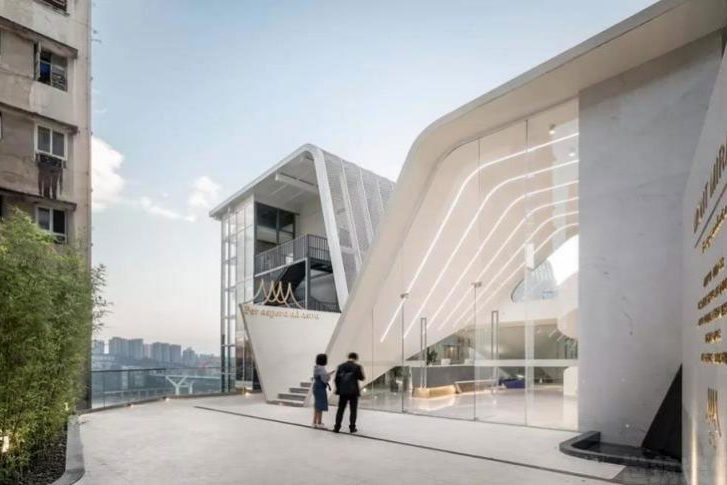 昆明五华区现代风格酒店装修改造设计效果外观设计