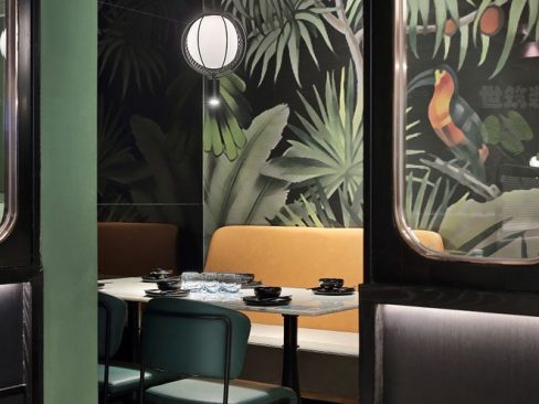 云南丽江古典中式酒店设计实景图餐厅空间