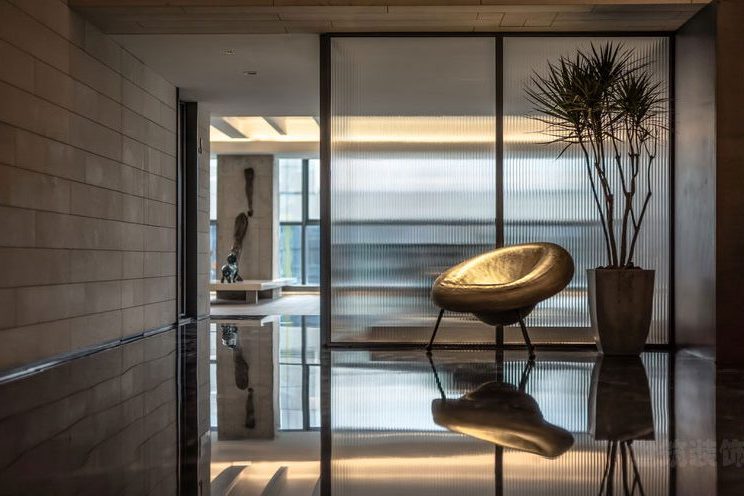 昆明盘龙区培训机构设计案例前厅装修图