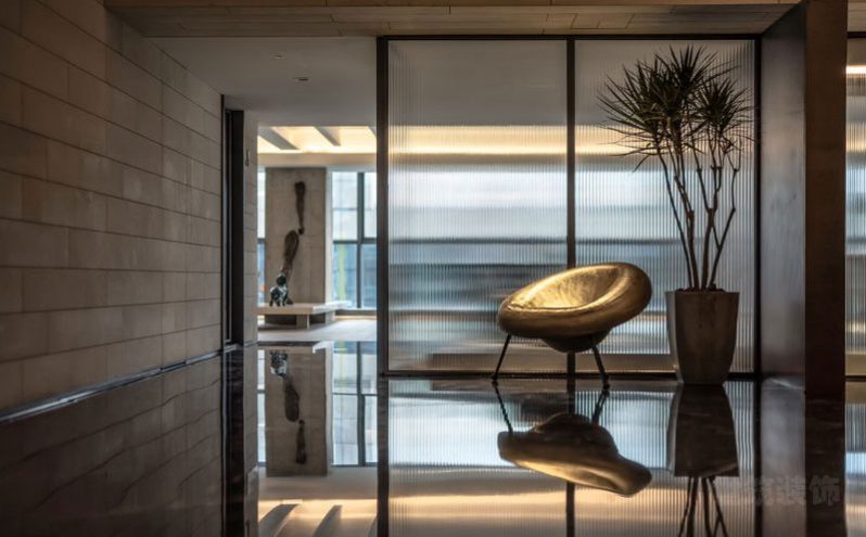 昆明盘龙区培训机构设计案例前厅装修图