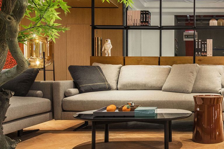 北欧风格办公室接待空间装饰装修设计图