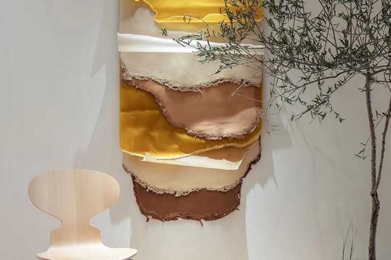 北欧简约风艺术布艺挂饰实景图