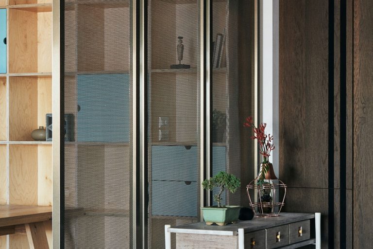 北欧风格家装设计案例书房走廊效果图