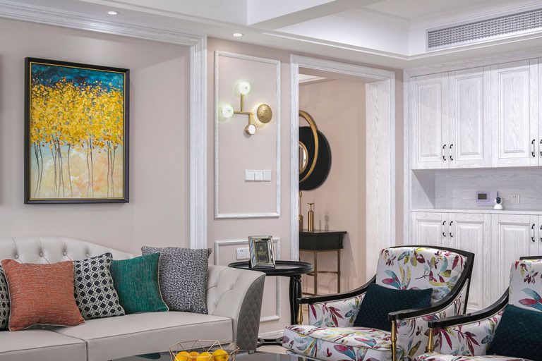 简欧风格家居客厅效果图