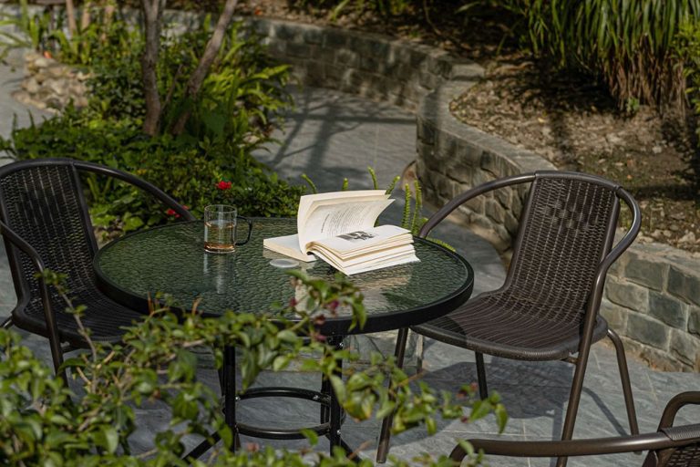 简约风格别墅家居庭院休闲区效果图